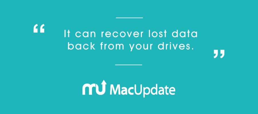MacUpdate Qoutes for Data Recovery