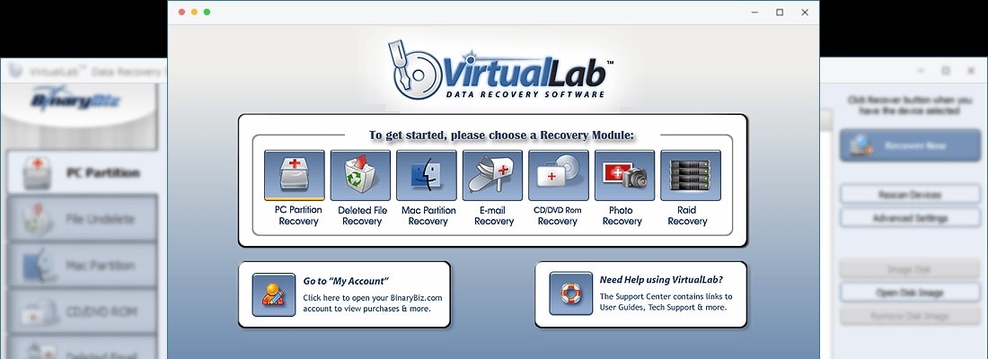 Data Recovery Software by BinaryBiz